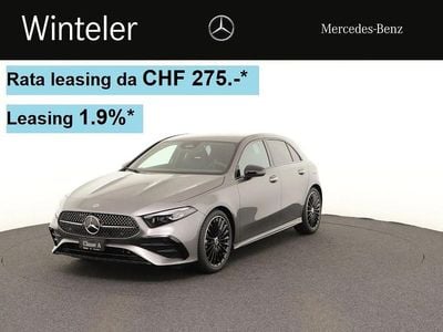 Grau Neu 2025 Mercedes A200 Night Limousine | CHF 42’900 (Superpreis)