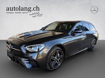 Grau Gebraucht 2022 Mercedes E300 AMG line Kombi | CHF 48’800 (Superpreis)