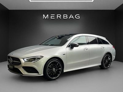 Silber Gebraucht 2021 Mercedes CLA250e Shooting Brake AMG line Kombi | CHF 29’900