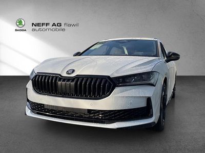 Gebraucht Skoda Superb SportLine 266 PS (195 kW) 2024 Weiss Kombi