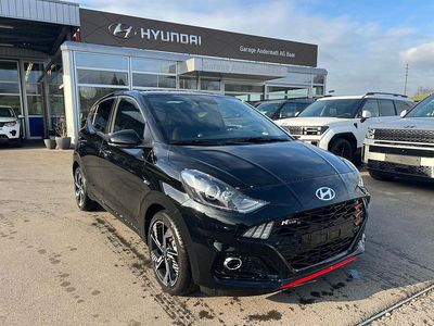 Neu Hyundai i10 N Line 90 PS (66 kW) 2025 Schwarz Kleinwagen