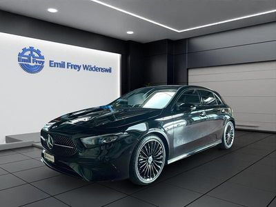 Schwarz Neu 2025 Mercedes A220 AMG line Limousine | CHF 54’500