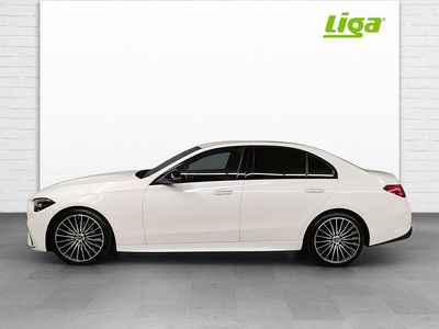 Gebraucht Mercedes C300e AMG line 258 PS (189 kW) 2022 Weiss Limousine
