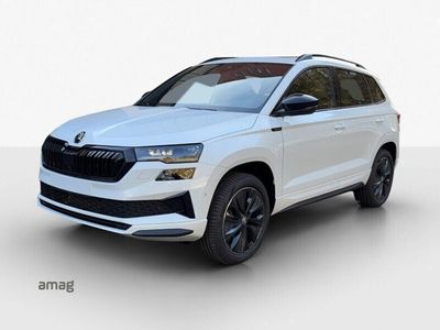 Moon weiss metallic Gebraucht 2024 Skoda Karoq SportLine SUV | CHF 46’790 (Teuer)
