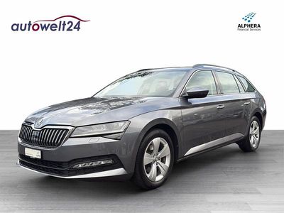 Gebraucht Skoda Superb Ambition 150 PS (110 kW) 2021 Grau Kombi