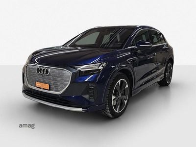 Gebraucht Audi Q4 e-tron Ambiente 219 kW (299 PS) 2021 Navarrablau metallic SUV