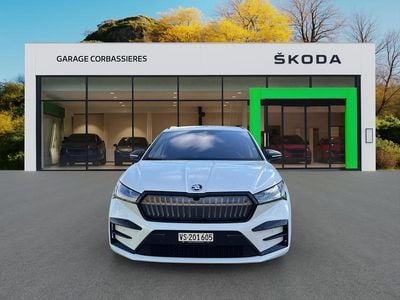 Weiss Gebraucht 2024 Skoda Enyaq iV RS SUV | CHF 49’200 (Fairer Preis)