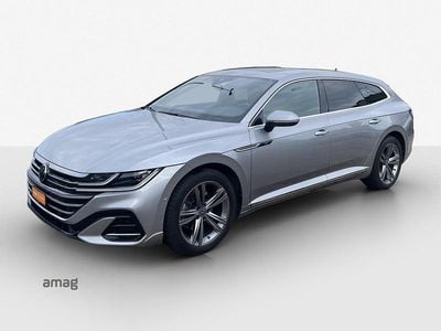 Gebraucht VW Arteon R-line 218 PS (160 kW) 2021 Pyrit silber metallic Coupé