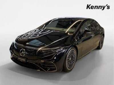 Schwarz Gebraucht 2022 Mercedes EQS450+ AMG line Limousine | CHF 59’800