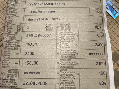 Gebraucht 2008 Volvo XC70 Kinetic Kombi | CHF 4’999