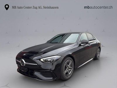 Schwarz Neu 2025 Mercedes C220 AMG line Limousine | CHF 70’200 (Etwas zu teuer)
