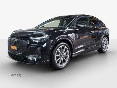 Mythosschwarz metallic Gebraucht 2022 Audi Q4 e-tron Ambiente SUV | CHF 33’990 (Fairer Preis)