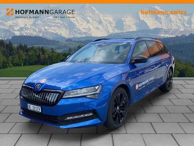 Blau Gebraucht 2020 Skoda Superb SportLine Kombi | CHF 24’944 (Fairer Preis)