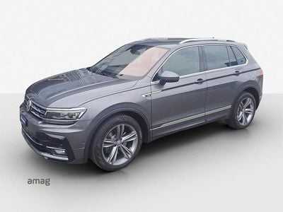 Gris indium métallisée Gebraucht 2019 VW Tiguan Highline SUV | CHF 25’340 (Guter Preis)
