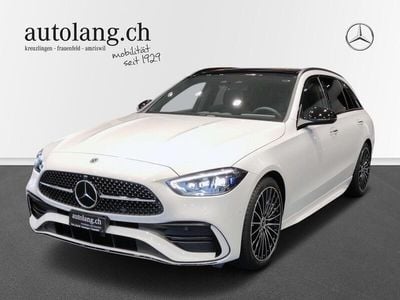 Weiss Gebraucht 2021 Mercedes C200 AMG line Kombi | CHF 42’800