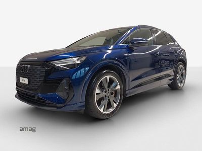Navarrablau metallic Gebraucht 2023 Audi Q4 e-tron Basis SUV | CHF 39’490 (Teuer)