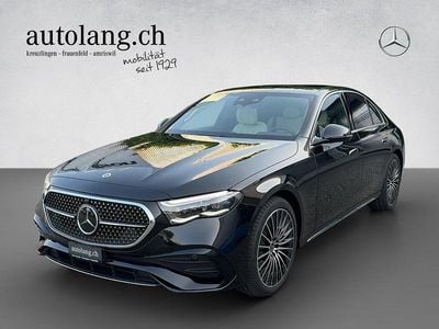 Schwarz Gebraucht 2024 Mercedes E450 AMG line Limousine | CHF 110’100