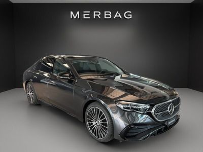 Schwarz Gebraucht 2024 Mercedes E220 AMG line Limousine | CHF 74’000 (Etwas zu teuer)