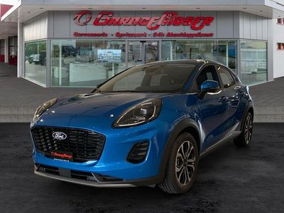 Blau Neu 2025 Ford Puma Titanium SUV | CHF 27’900 (Fairer Preis)