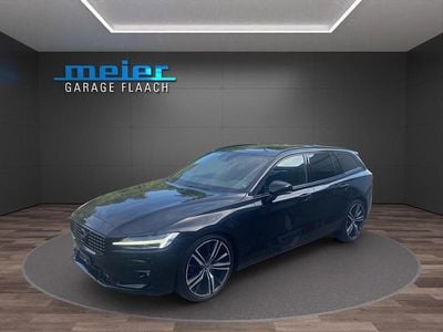 Schwarz Gebraucht 2020 Volvo V60 R-Design Kombi | CHF 38’440 (Teuer)
