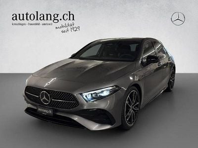 Neu Mercedes A200 AMG line 177 PS (130 kW) 2025 Grau Limousine