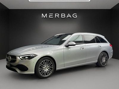 Neu Mercedes C220 197 PS (144 kW) 2025 Silber Kombi