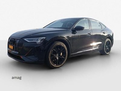 Mythosschwarz metallic Gebraucht 2021 Audi e-tron S-Line SUV | CHF 37’900 (Etwas zu teuer)