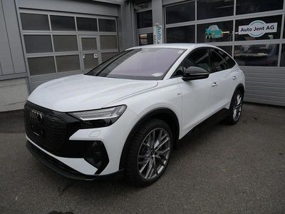 Weiss Gebraucht 2025 Audi Q4 Sportback e-tron S-Line SUV | CHF 42’850