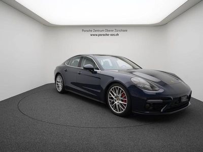 Blau Gebraucht 2017 Porsche Panamera Turbo Limousine | CHF 68’900 (Fairer Preis)