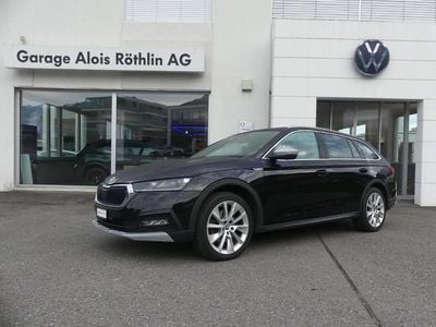 Schwarz Gebraucht 2022 Skoda Octavia Scout 4x4 Kombi | CHF 21’300 (Fairer Preis)
