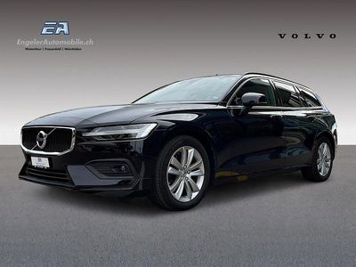 Schwarz Gebraucht 2021 Volvo V60 Momentum Kombi | CHF 27’490 (Fairer Preis)
