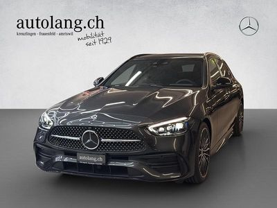 Neu Mercedes C220 AMG line 197 PS (144 kW) 2026 Grau Kombi
