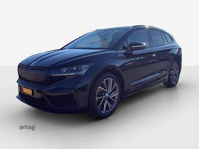 Gebraucht Skoda Enyaq iV SportLine 132 kW (180 PS) 2021 Magic schwarz, perleffekt SUV