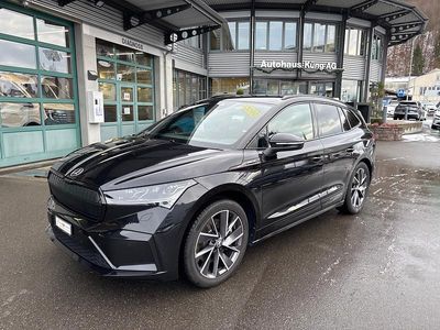 Schwarz Gebraucht 2021 Skoda Enyaq iV SportLine SUV | CHF 26’500 (Guter Preis)