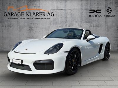 gebraucht Porsche Boxster Spyder 3.8