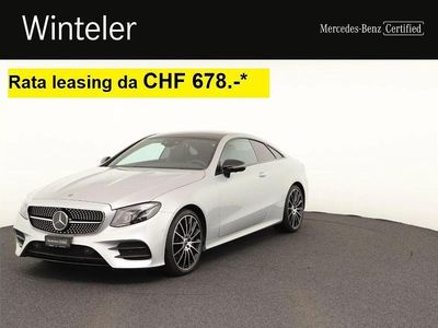 Silber Gebraucht 2020 Mercedes E450 AMG line Coupé | CHF 53’900 (Guter Preis)
