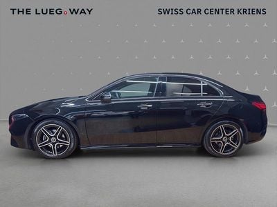 Gebraucht Mercedes A200 AMG 163 PS (119 kW) 2024 Schwarz Limousine