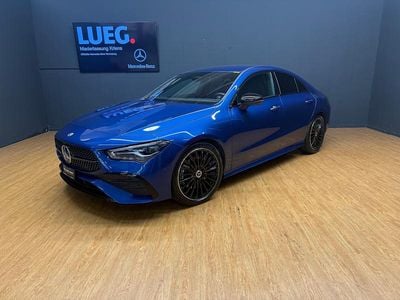 Blau Gebraucht 2024 Mercedes CLA200 AMG Limousine | CHF 38’900 (Etwas zu teuer)