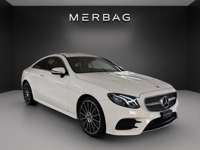 Weiss Gebraucht 2018 Mercedes E400 AMG line Coupé | CHF 35’250 (Guter Preis)