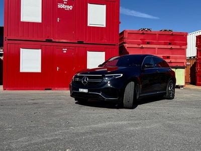 Schwarz Gebraucht 2021 Mercedes EQC400 AMG line SUV | CHF 39’900 (Fairer Preis)
