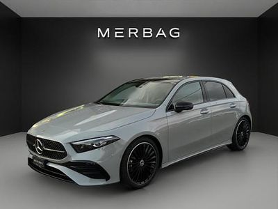 Grau Neu 2025 Mercedes A200 Night Limousine | CHF 49’900 (Fairer Preis)