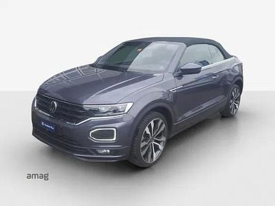 Smoky grey metallic Gebraucht 2021 VW T-Roc Cabriolet R-line Cabrio | CHF 28’100 (Fairer Preis)