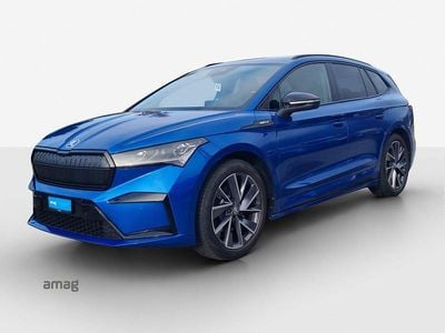 Gebraucht Skoda Enyaq iV SportLine 132 kW (180 PS) 2021 Race blau, metallic SUV