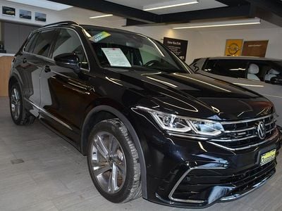 Schwarz Gebraucht 2021 VW Tiguan R-line SUV | CHF 28’900 (Guter Preis)
