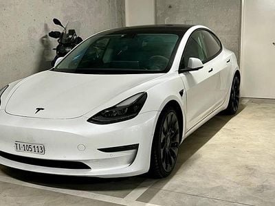 Gebraucht 2021 Tesla Model 3 Performance Limousine | CHF 16’500 (Guter Preis)