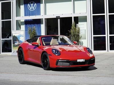 Gebraucht Porsche 911 Carrera 4 Cabriolet 385 PS (283 kW) 2021 Rot Cabrio