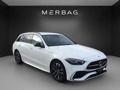 Gebraucht Mercedes C220 197 PS (144 kW) 2024 Weiss Kombi