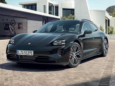 Schwarz Gebraucht 2023 Porsche Taycan Sport Turismo Kombi | CHF 79’900 (Fairer Preis)