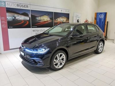 Gebraucht VW Polo Style 95 PS (69 kW) 2023 Schwarz Kleinwagen