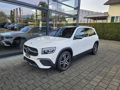 Weiss Gebraucht 2020 Mercedes GLB250 AMG line SUV | CHF 29’900 (Teuer)